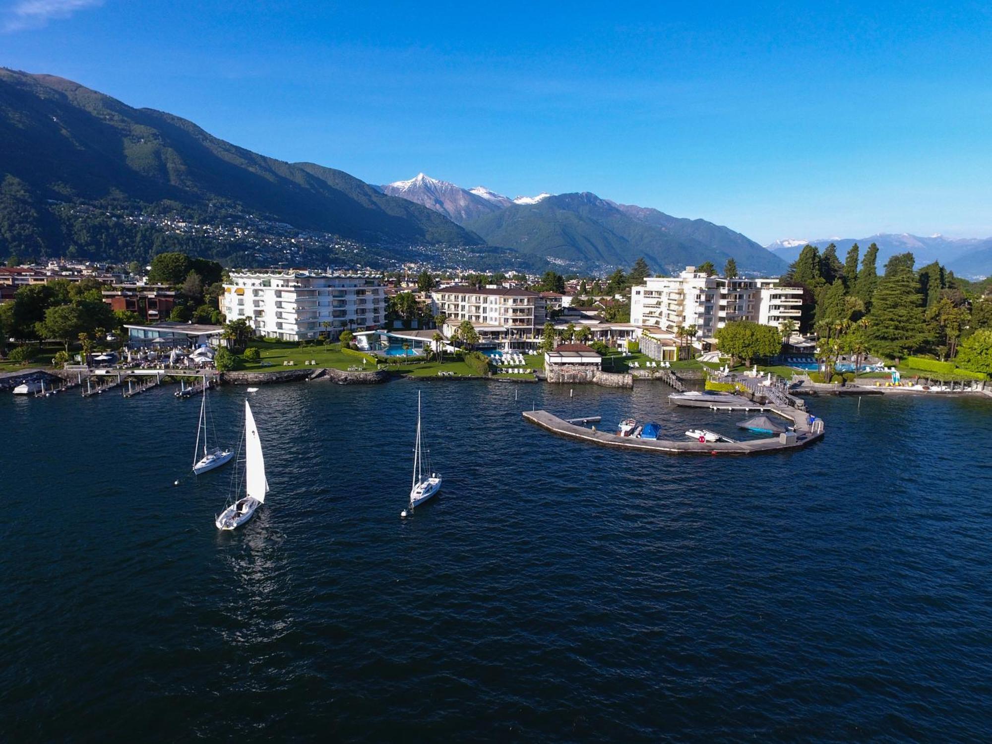 Eden Roc Marina Hotel Ascona Zewnętrze zdjęcie